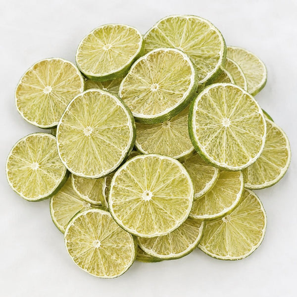 Limón Persa sin Semilla Liofilizado en Rodajas