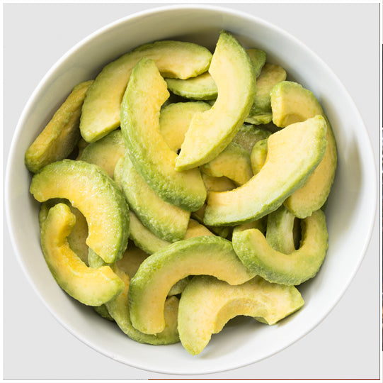 Aguacate Liofilizado en Rodaja