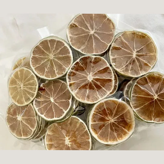 Limón Persa sin Semilla en Rodajas Liofilizado