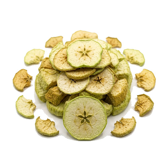 Manzana Verde Liofilizada en Rodajas