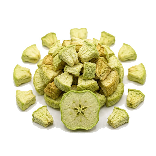 Manzana Verde Liofilizada en Bites