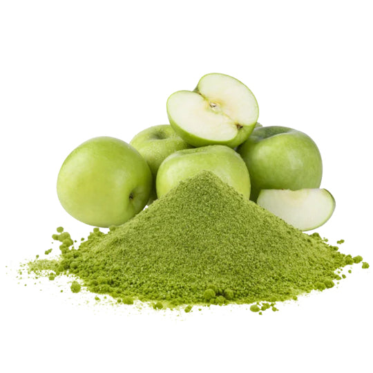 Manzana Verde Liofilizada en Polvo