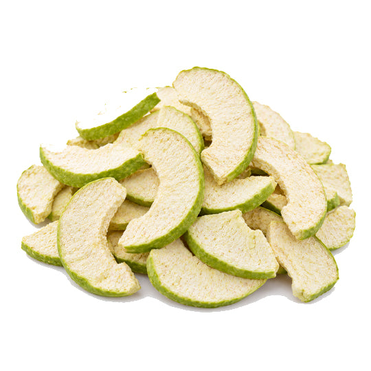 Manzana Verde Liofilizada en Rodajas